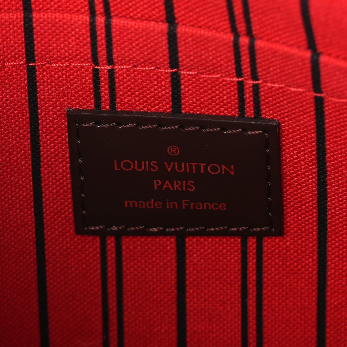 Louis Vuitton Damier Ebene Neverfull MM GM Pochette