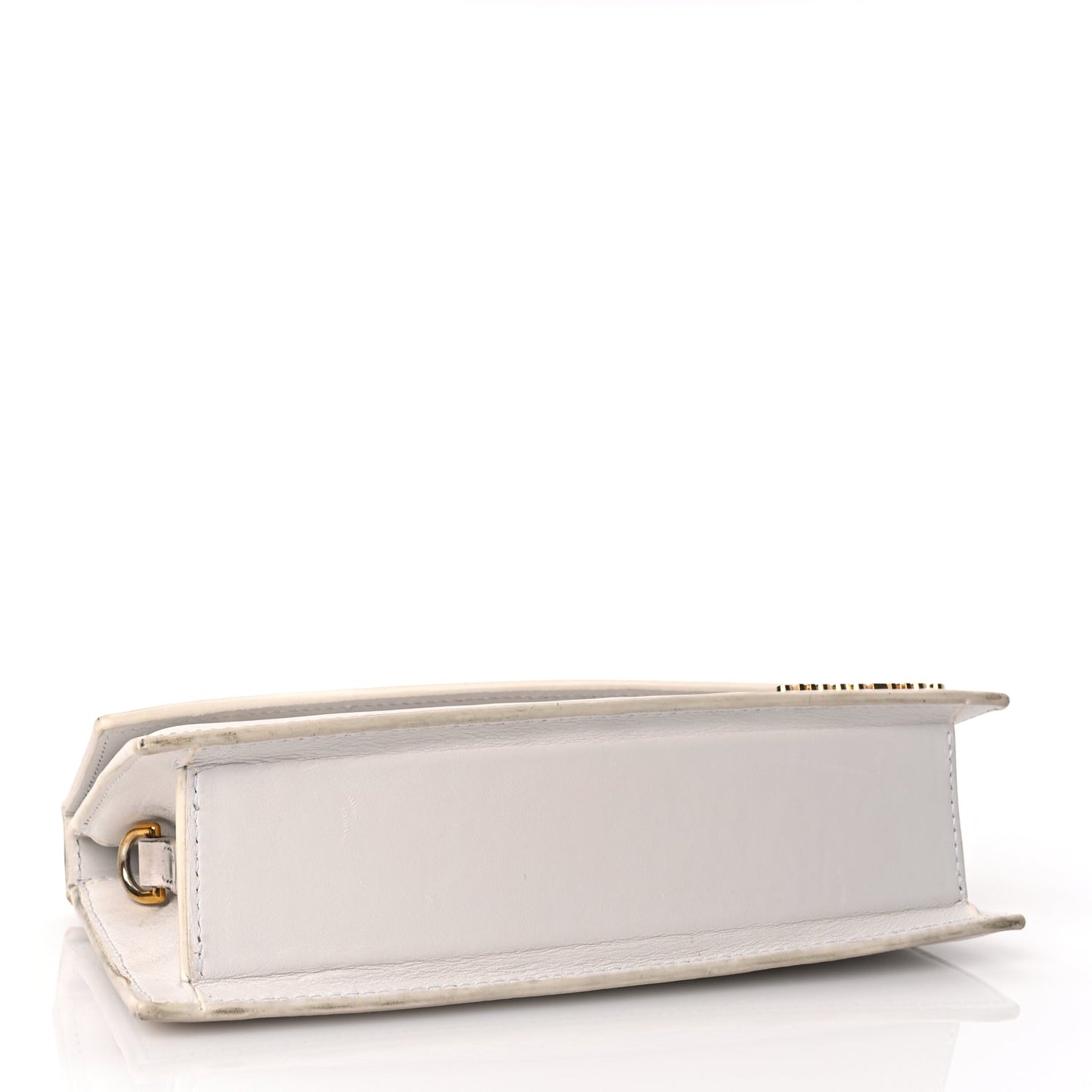 Jacquemus Smooth Calfskin Le Chiquito Long White