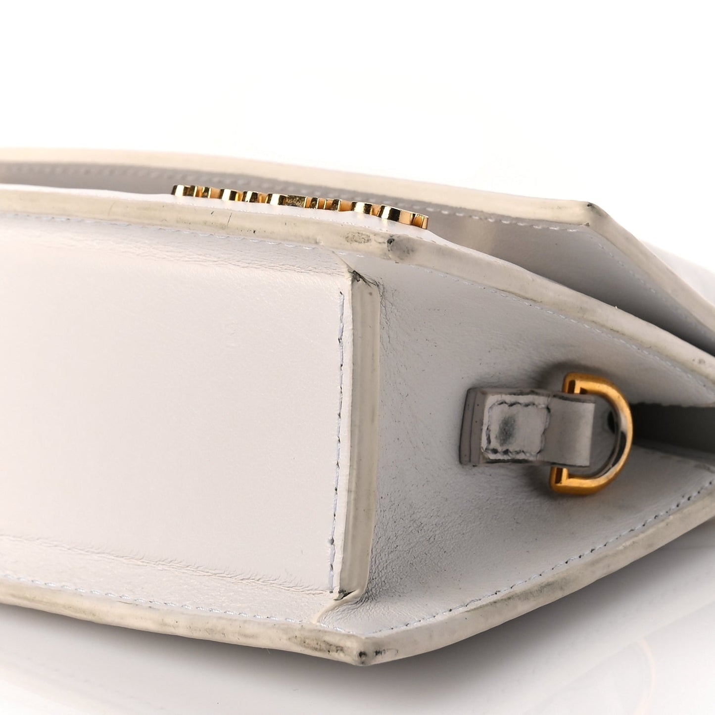 Jacquemus Smooth Calfskin Le Chiquito Long White