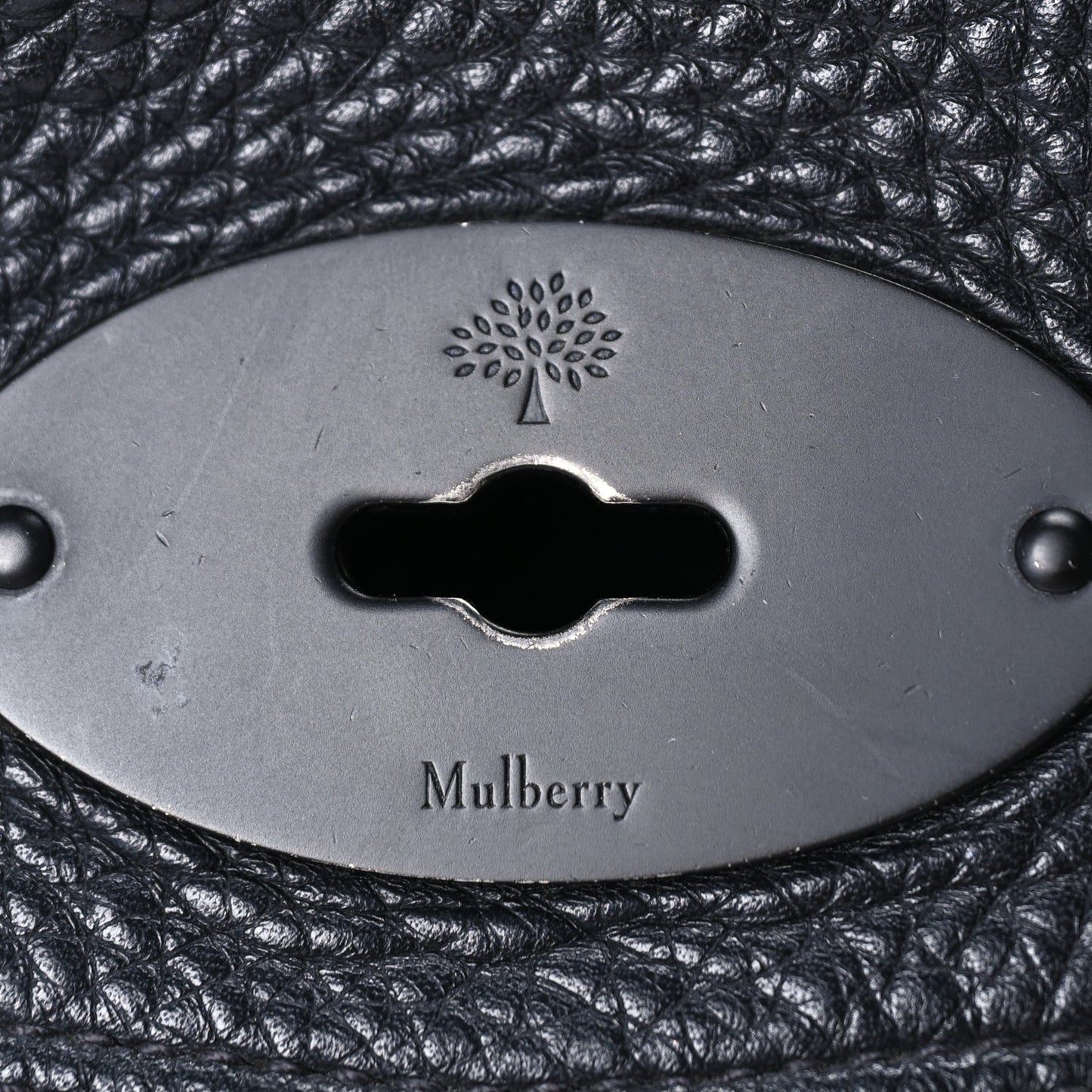 Mulberry Heavy Grain Medium Alexa  Black