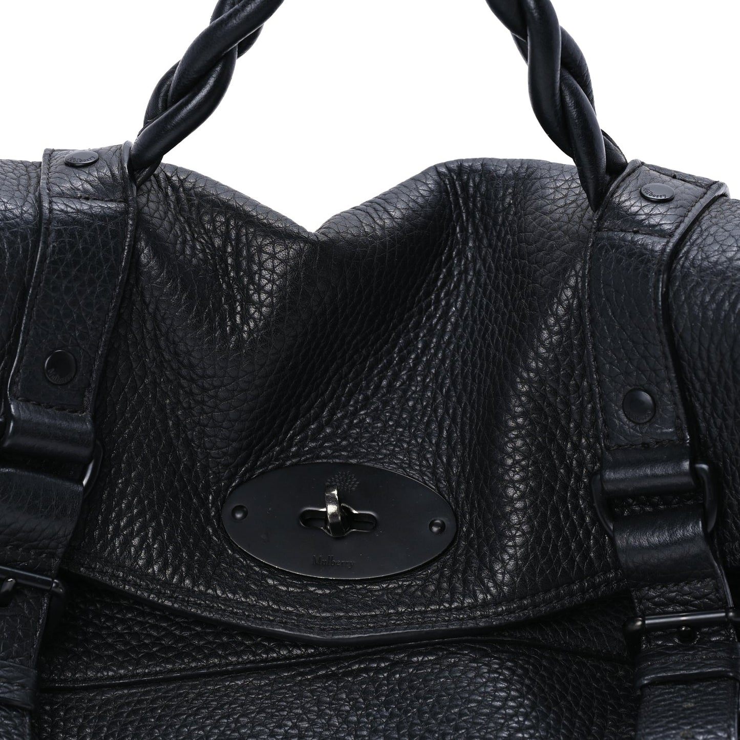 Mulberry Heavy Grain Medium Alexa  Black