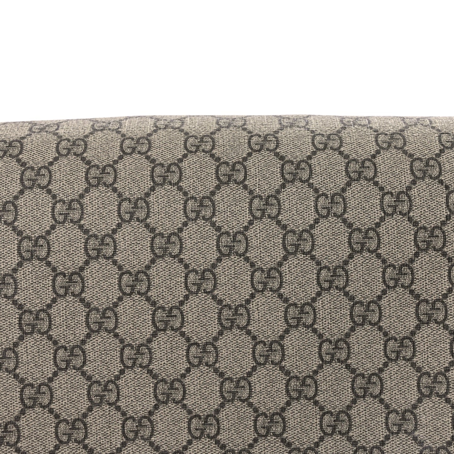Gucci GG Plus Monogram Messenger Diaper Bag  Dark Brown