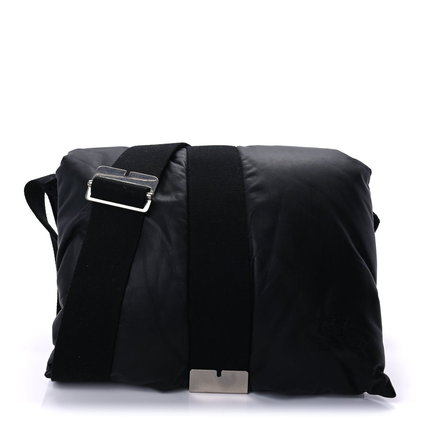 Burberry Nappa Padded Pillow Crossbody Black
