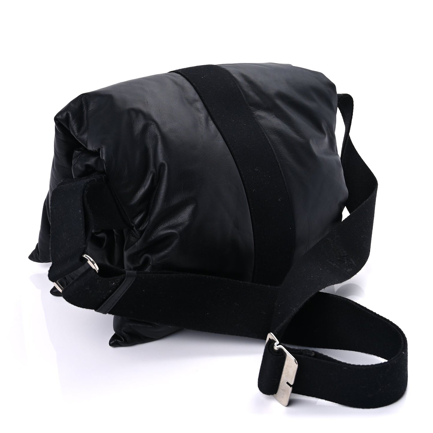 Burberry Nappa Padded Pillow Crossbody Black
