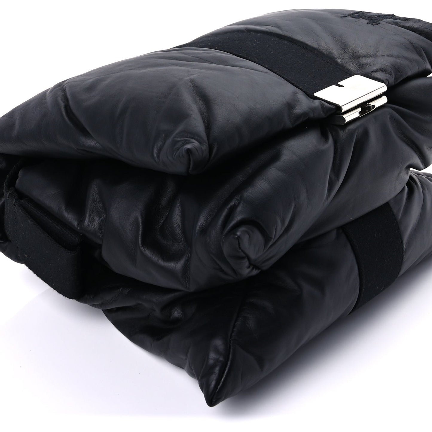 Burberry Nappa Padded Pillow Crossbody Black