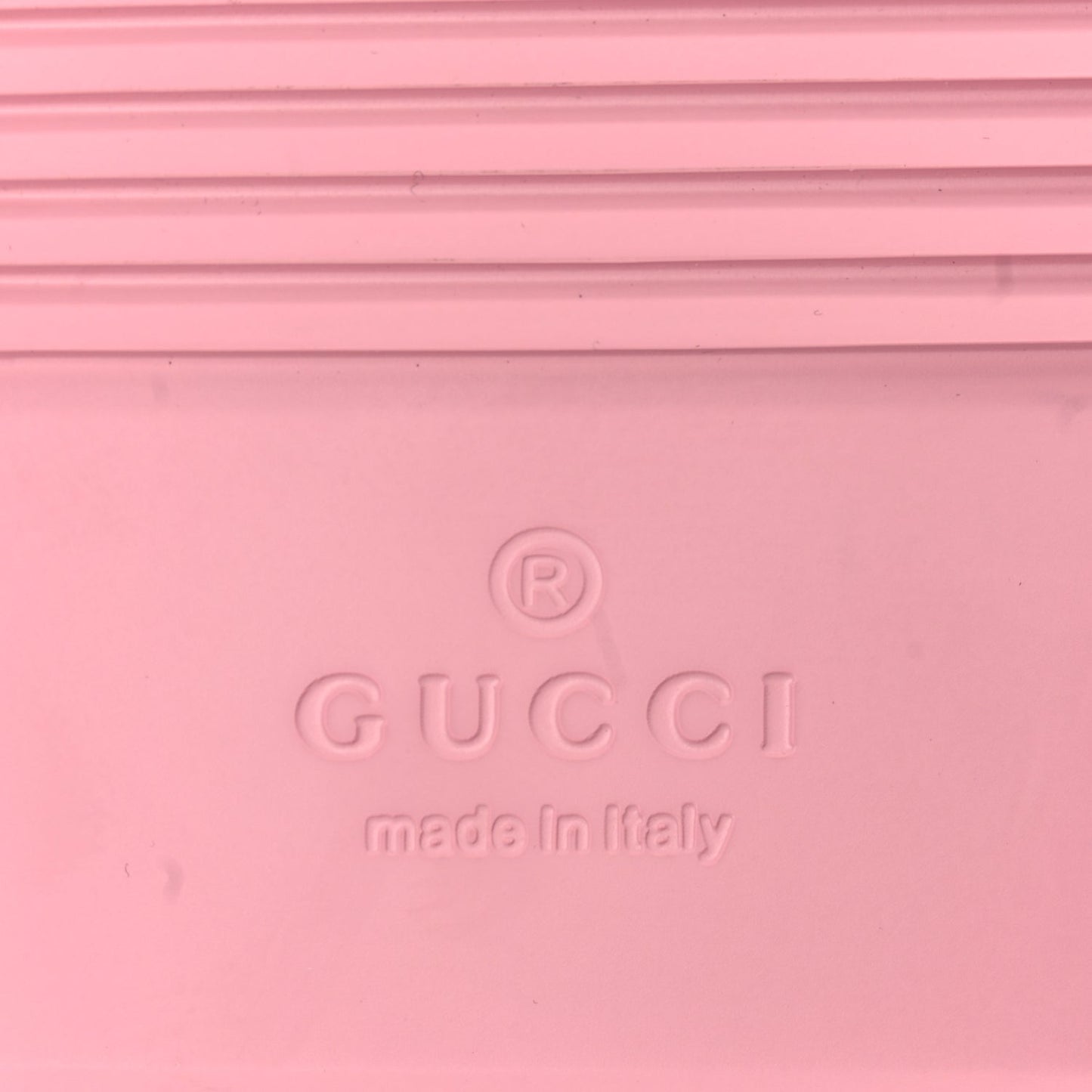 Gucci GUCCI Rubber Mini Double G Womens Isla Dad Sandals 40 Wild Rose