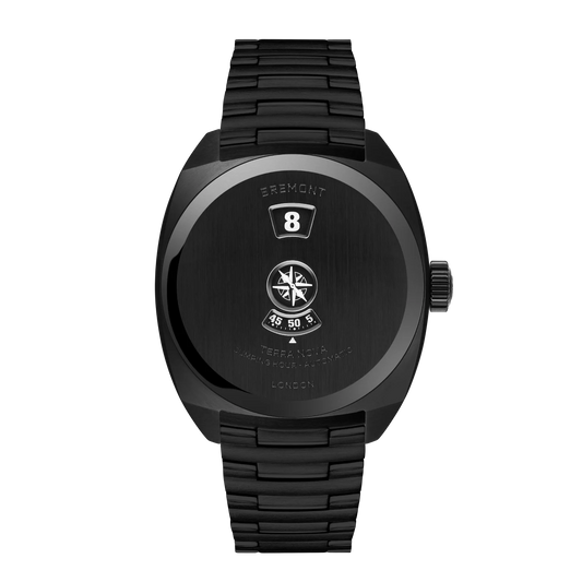 Terra Nova 38 Jumping Hour, Stealth Black