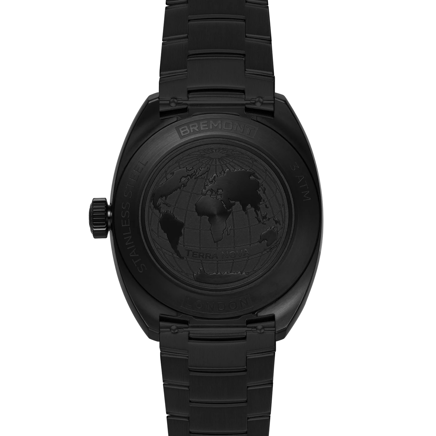 Terra Nova 38 Jumping Hour, Stealth Black