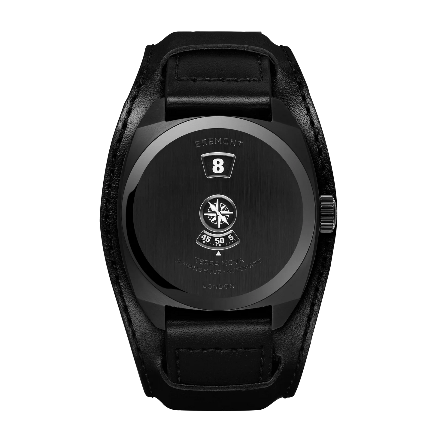 Terra Nova 38 Jumping Hour, Stealth Black
