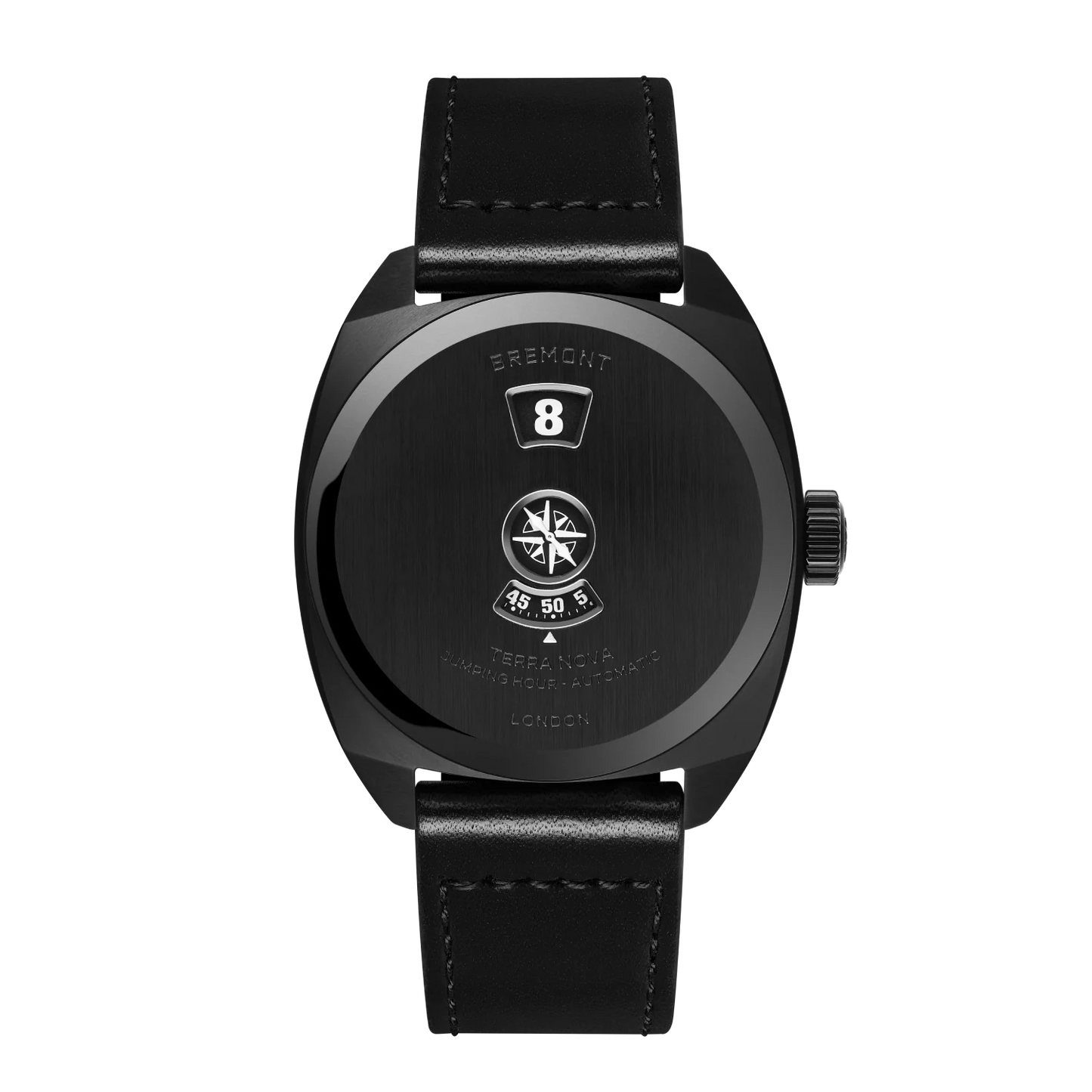 Terra Nova 38 Jumping Hour, Stealth Black