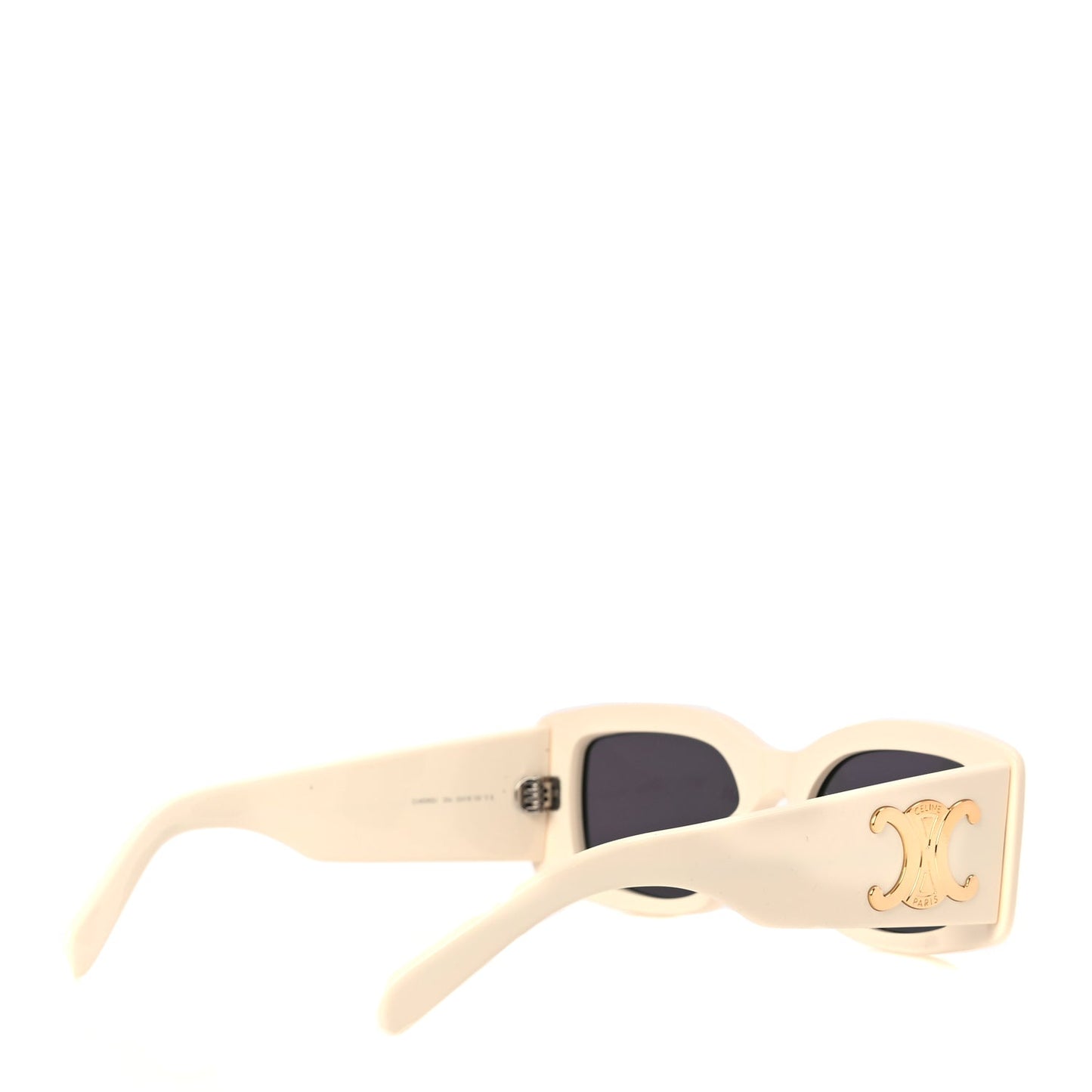 Celine Acetate Triomphe XL 01 Sunglasses CL40282U White
