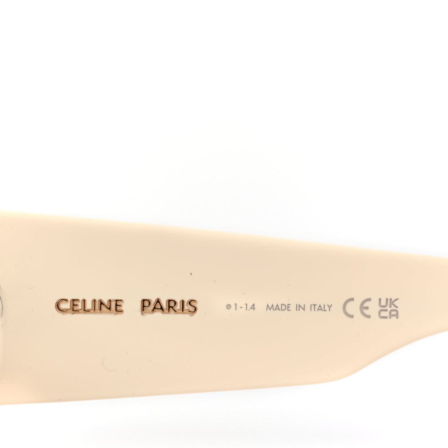 Celine Acetate Triomphe XL 01 Sunglasses CL40282U White