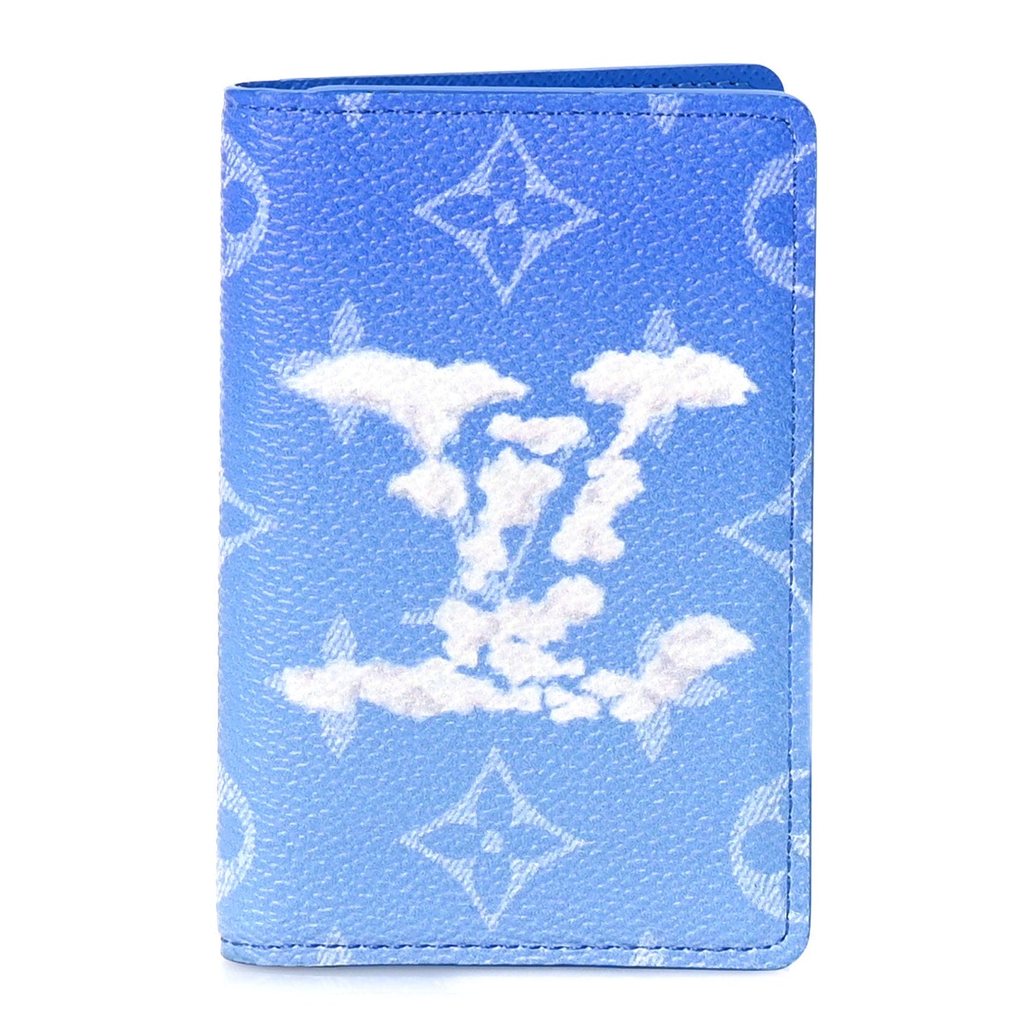 Louis Vuitton Monogram Clouds Pocket Organizer  Blue
