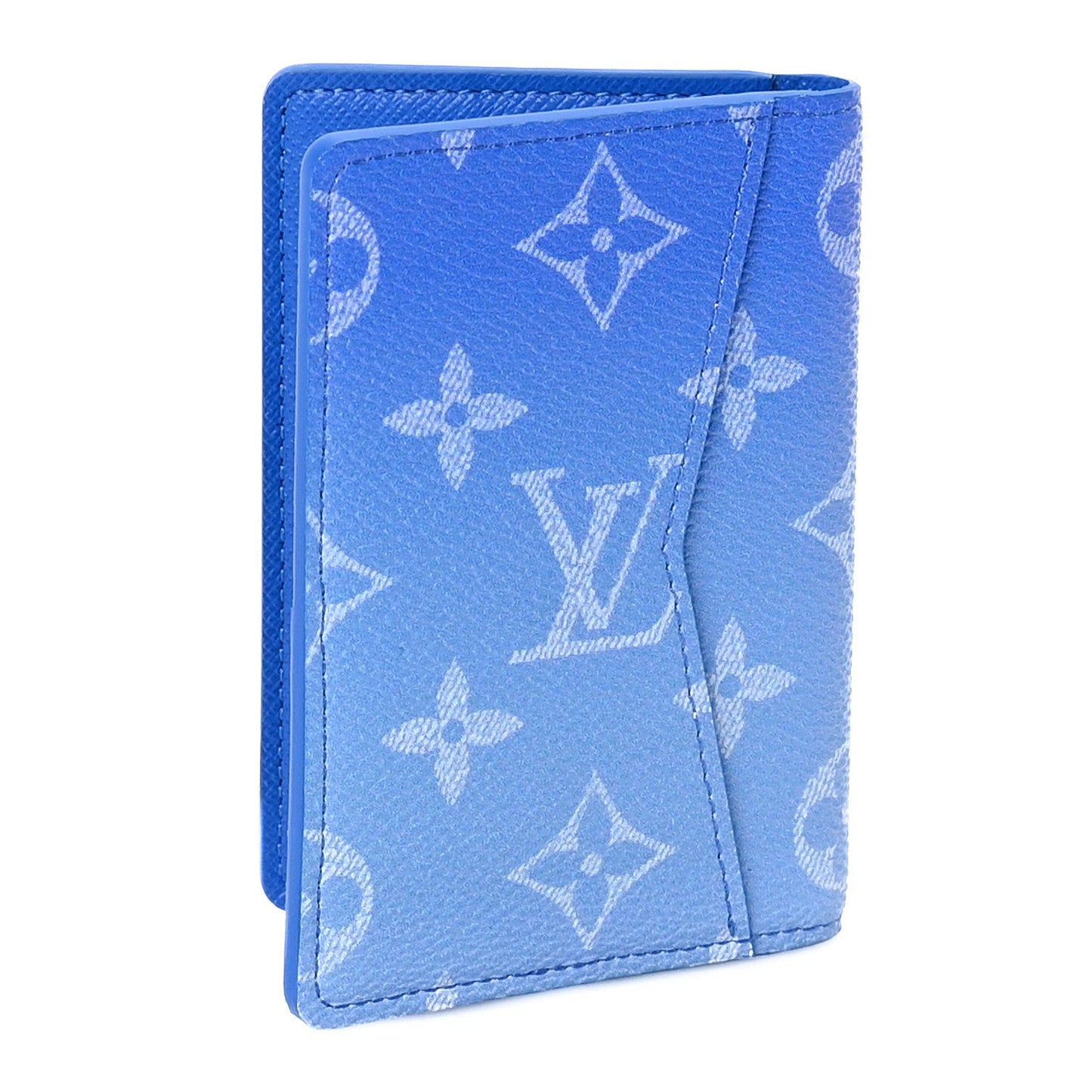 Louis Vuitton Monogram Clouds Pocket Organizer  Blue
