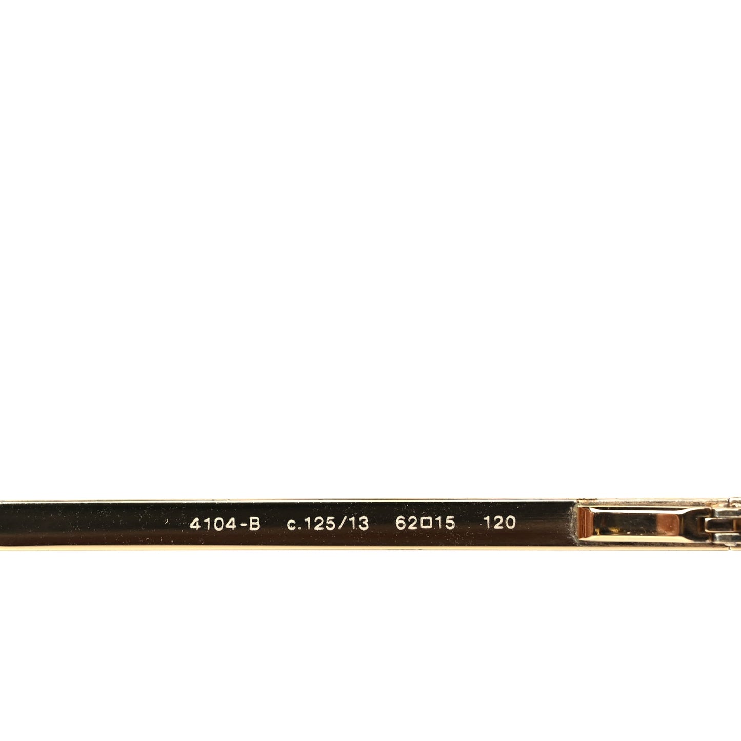 Chanel Crystal CC Logo Sunglasses 4104-B Gold