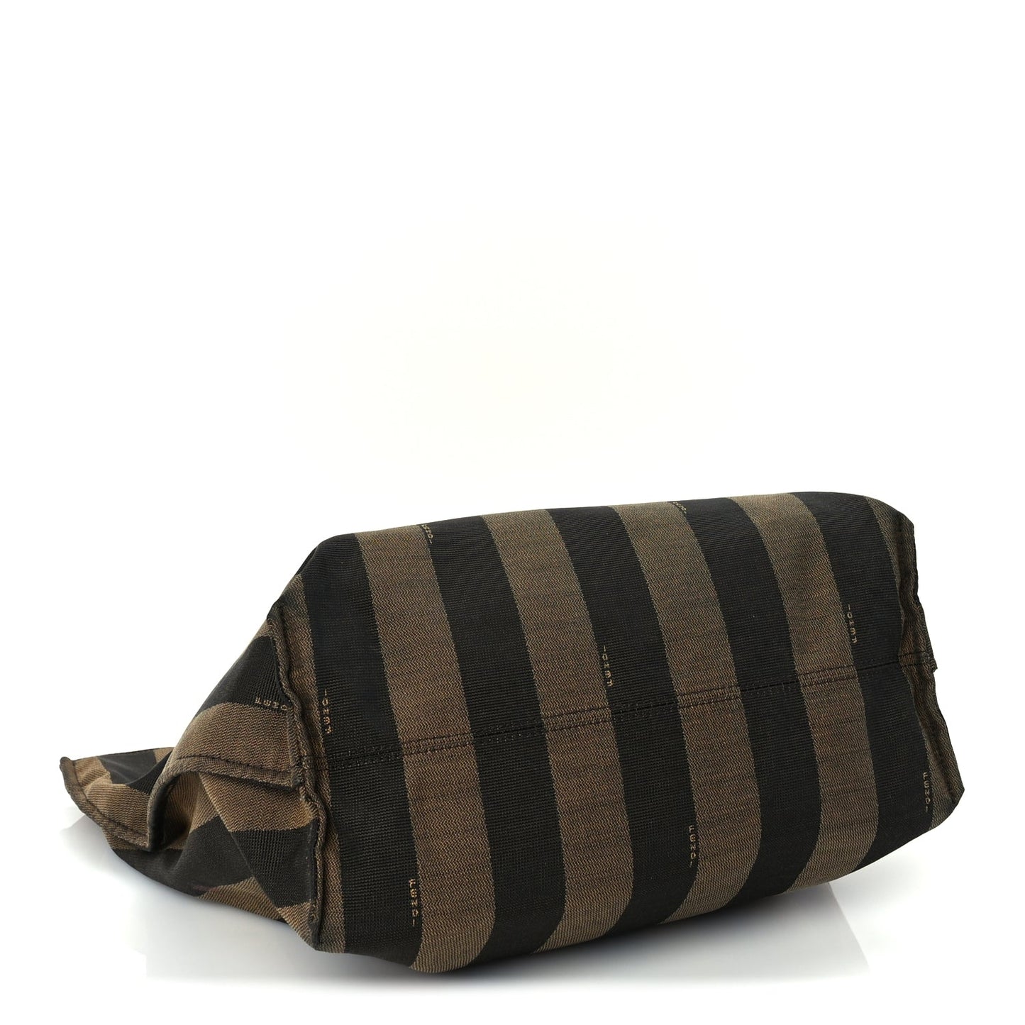 Fendi Pequin Vitello All In Shopper Tote Tobacco Papavero