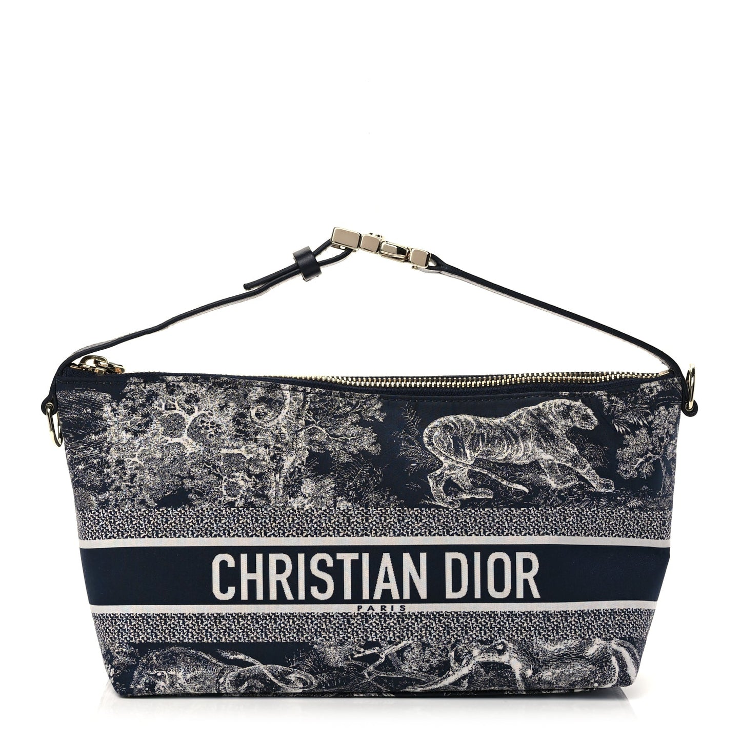 Christian Dior Technical Fabric Toile De Jouy DiorTravel Nomad Pouch