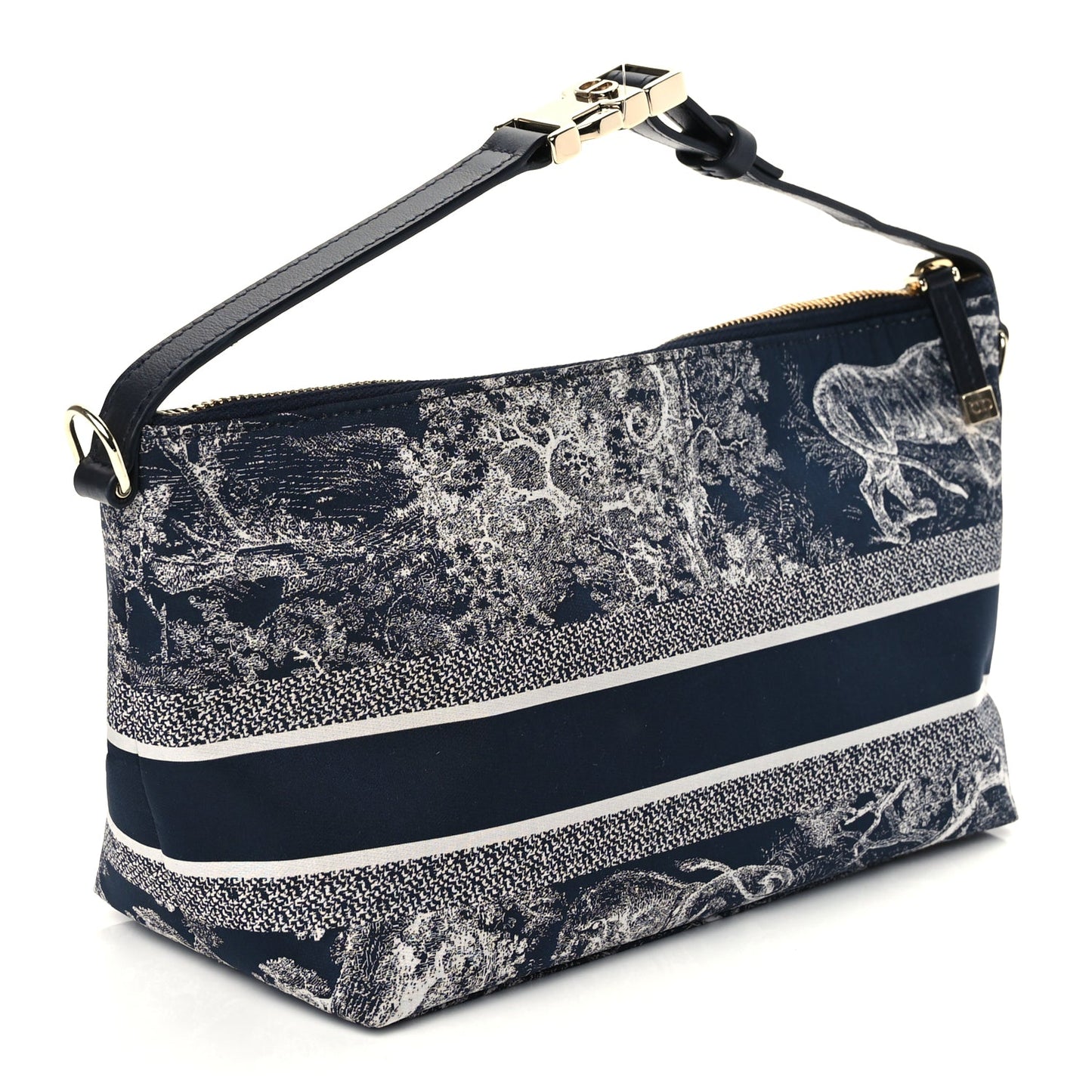 Christian Dior Technical Fabric Toile De Jouy DiorTravel Nomad Pouch