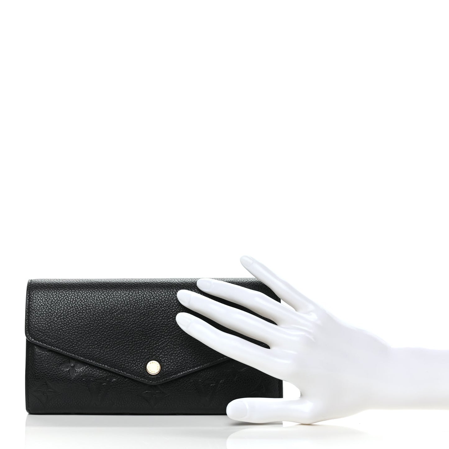 Louis Vuitton LOUIS VUITTON Empreinte Sarah Wallet NM Black