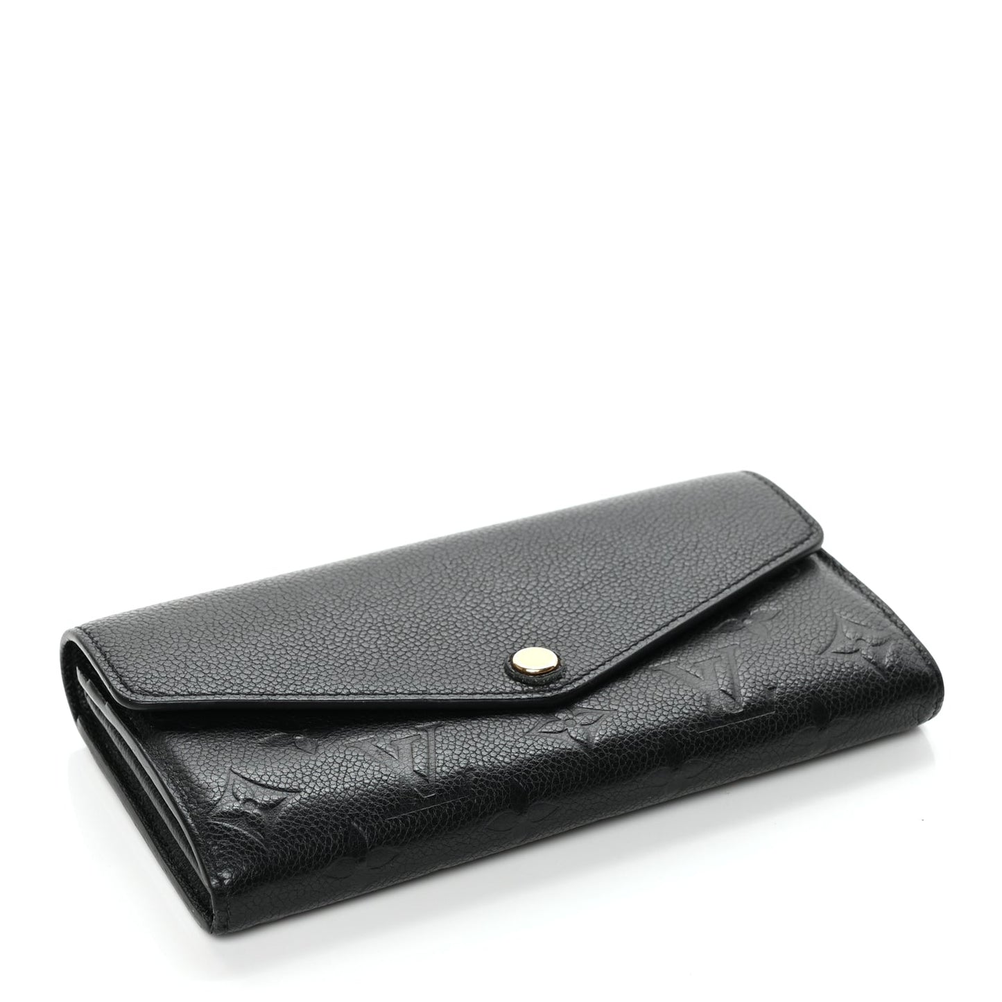 Louis Vuitton LOUIS VUITTON Empreinte Sarah Wallet NM Black
