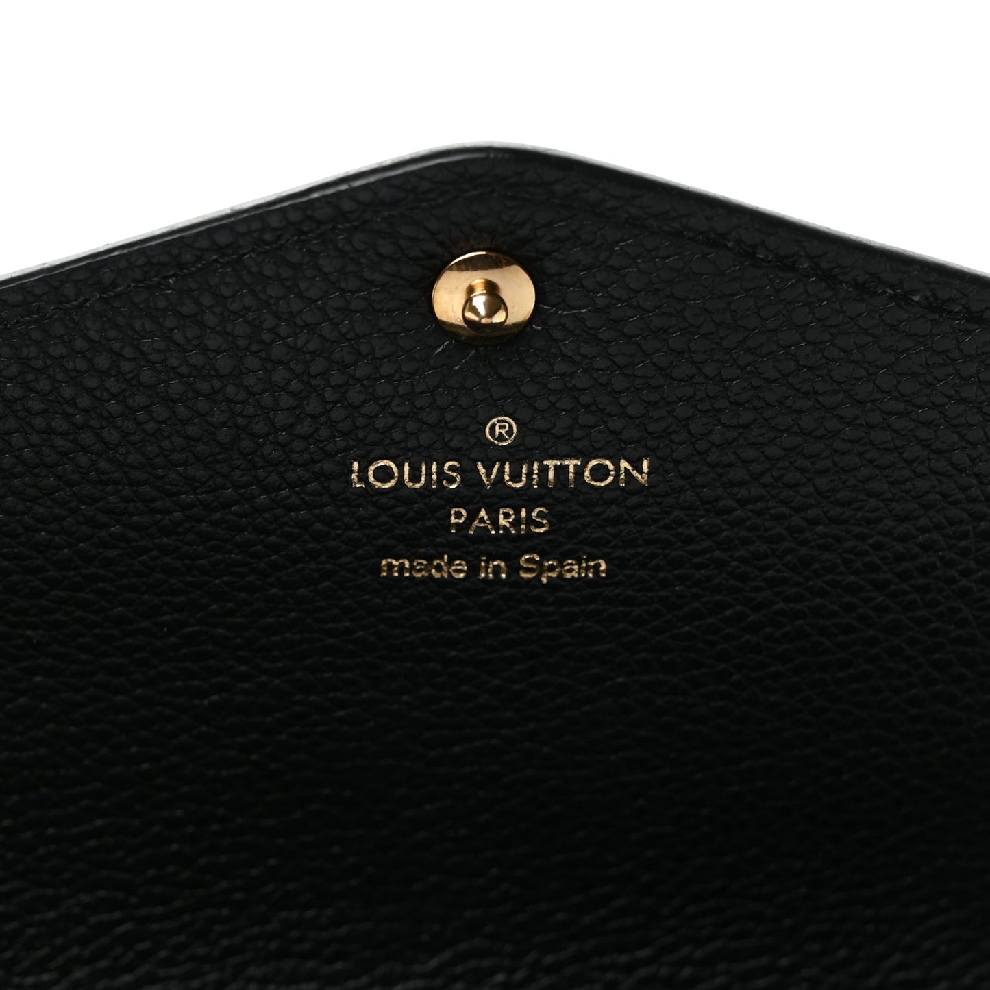 Louis Vuitton LOUIS VUITTON Empreinte Sarah Wallet NM Black