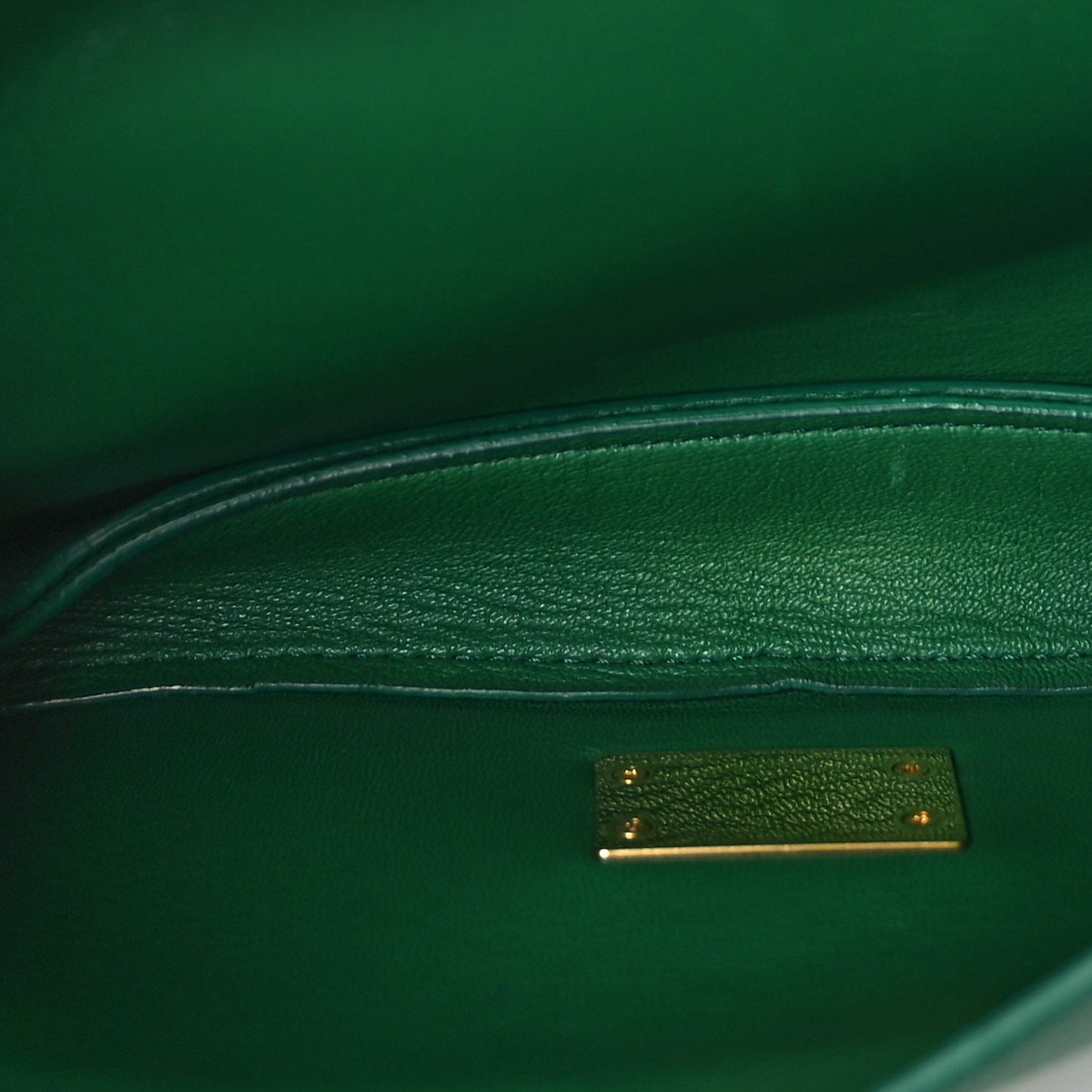 Bottega Veneta Calfskin Mount Envelope Bag Jungle