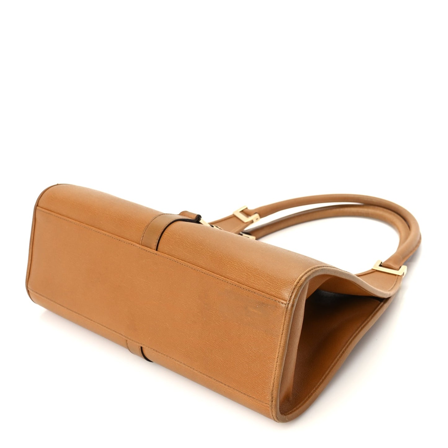 Gucci Calfskin Bardot Hobo Tan