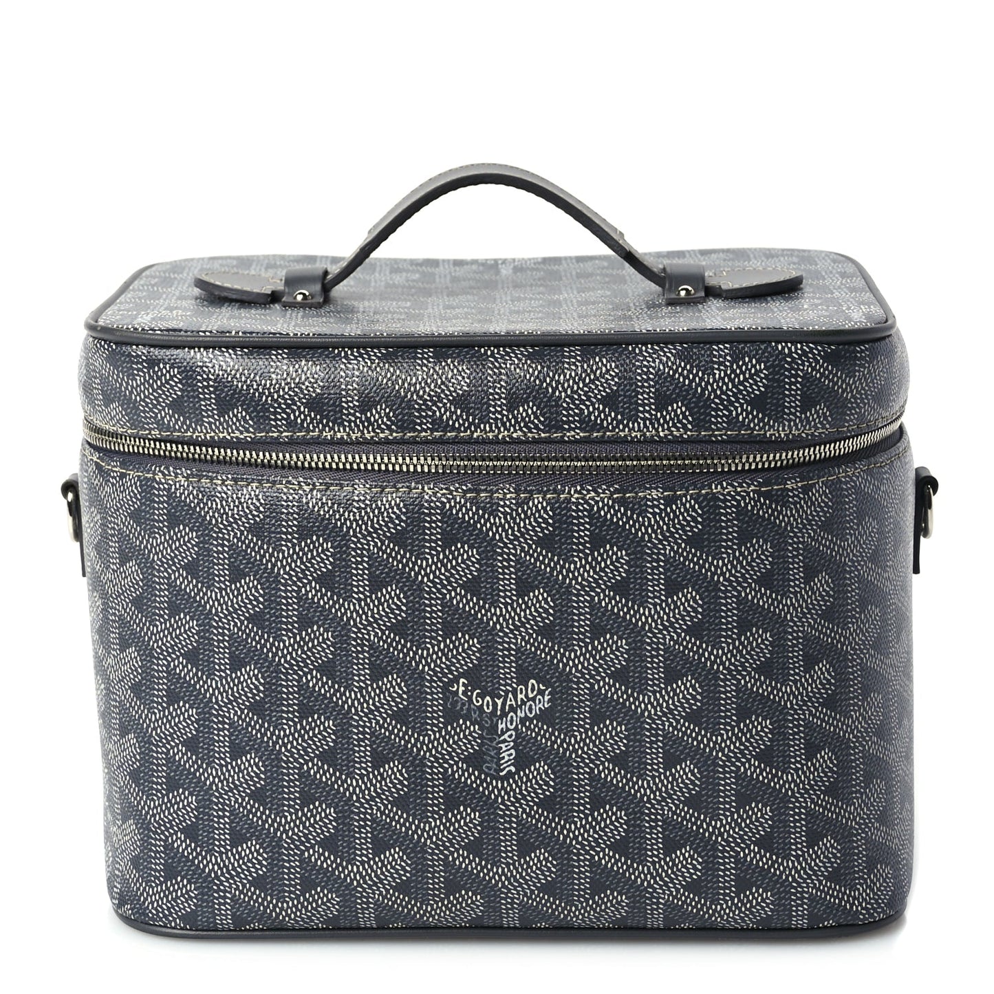 Goyard Goyardine Muse Vanity Case Grey