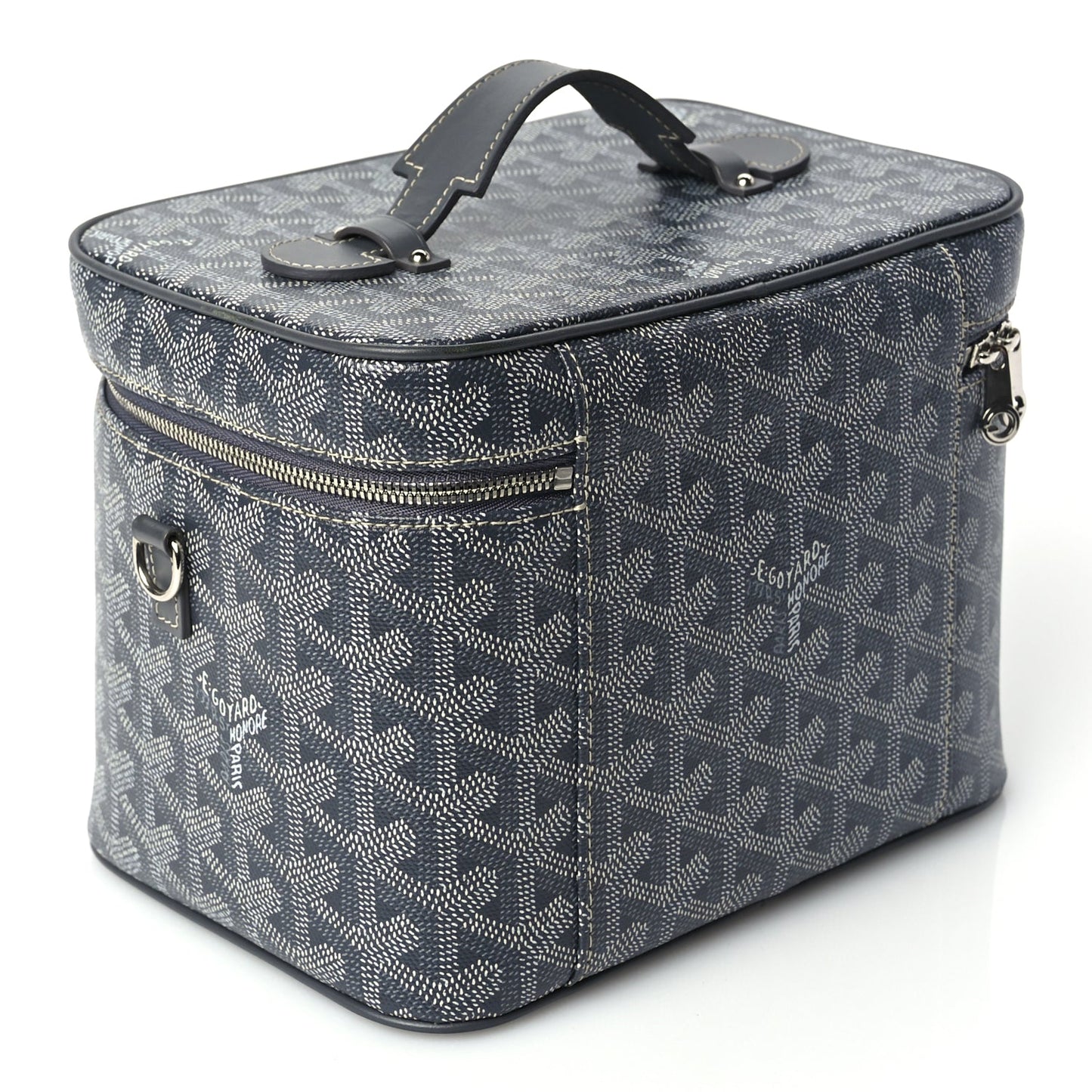 Goyard Goyardine Muse Vanity Case Grey
