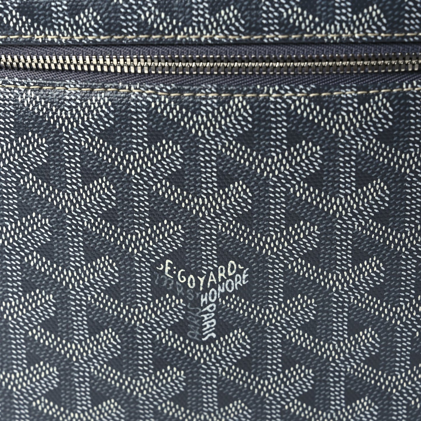 Goyard Goyardine Muse Vanity Case Grey