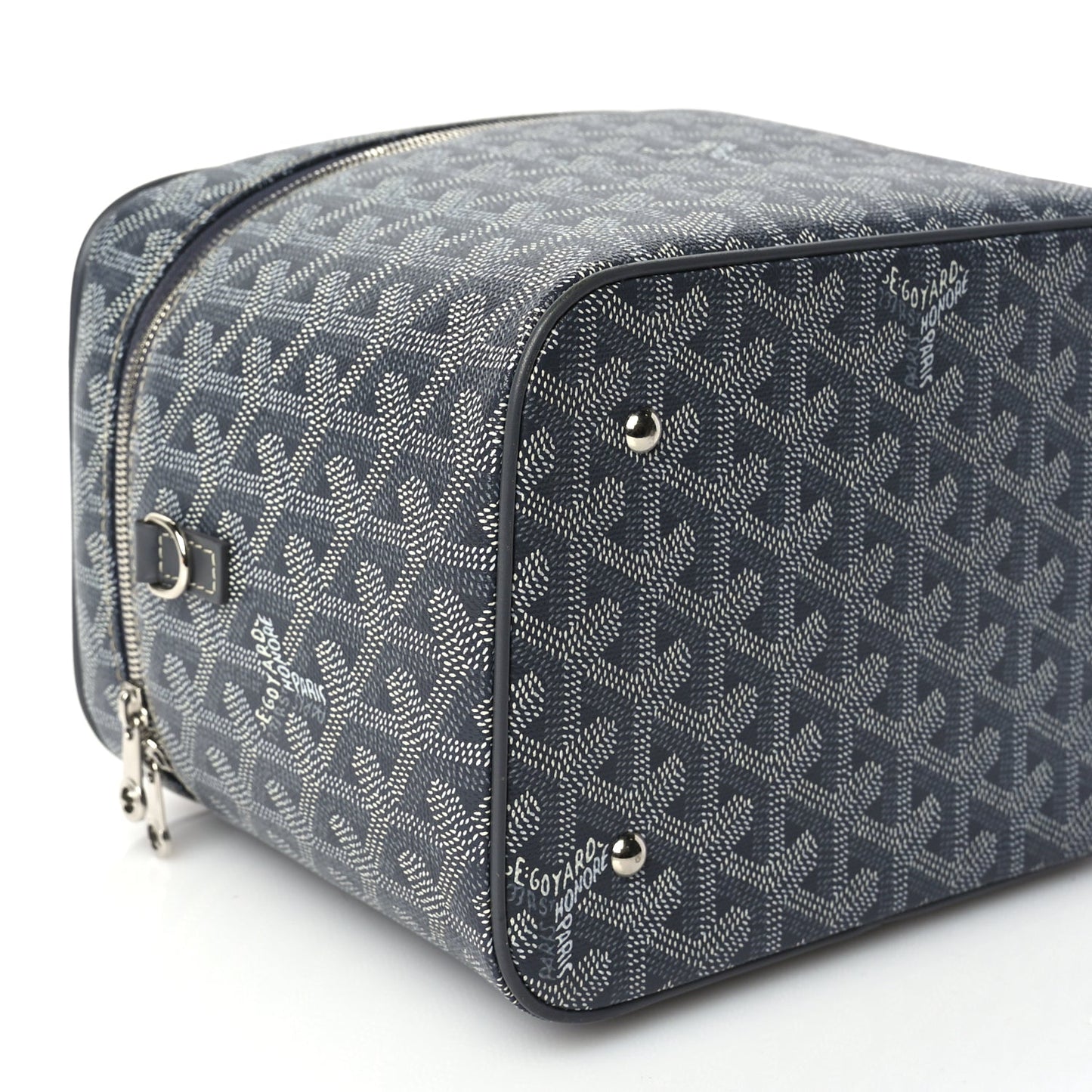 Goyard Goyardine Muse Vanity Case Grey