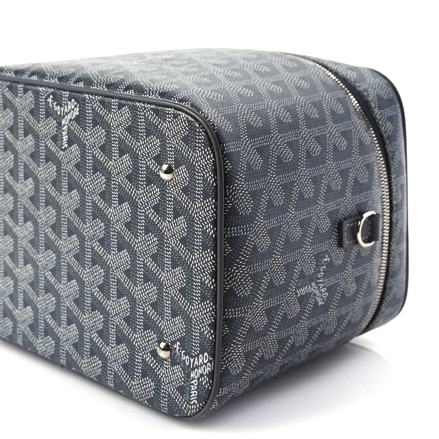 Goyard Goyardine Muse Vanity Case Grey