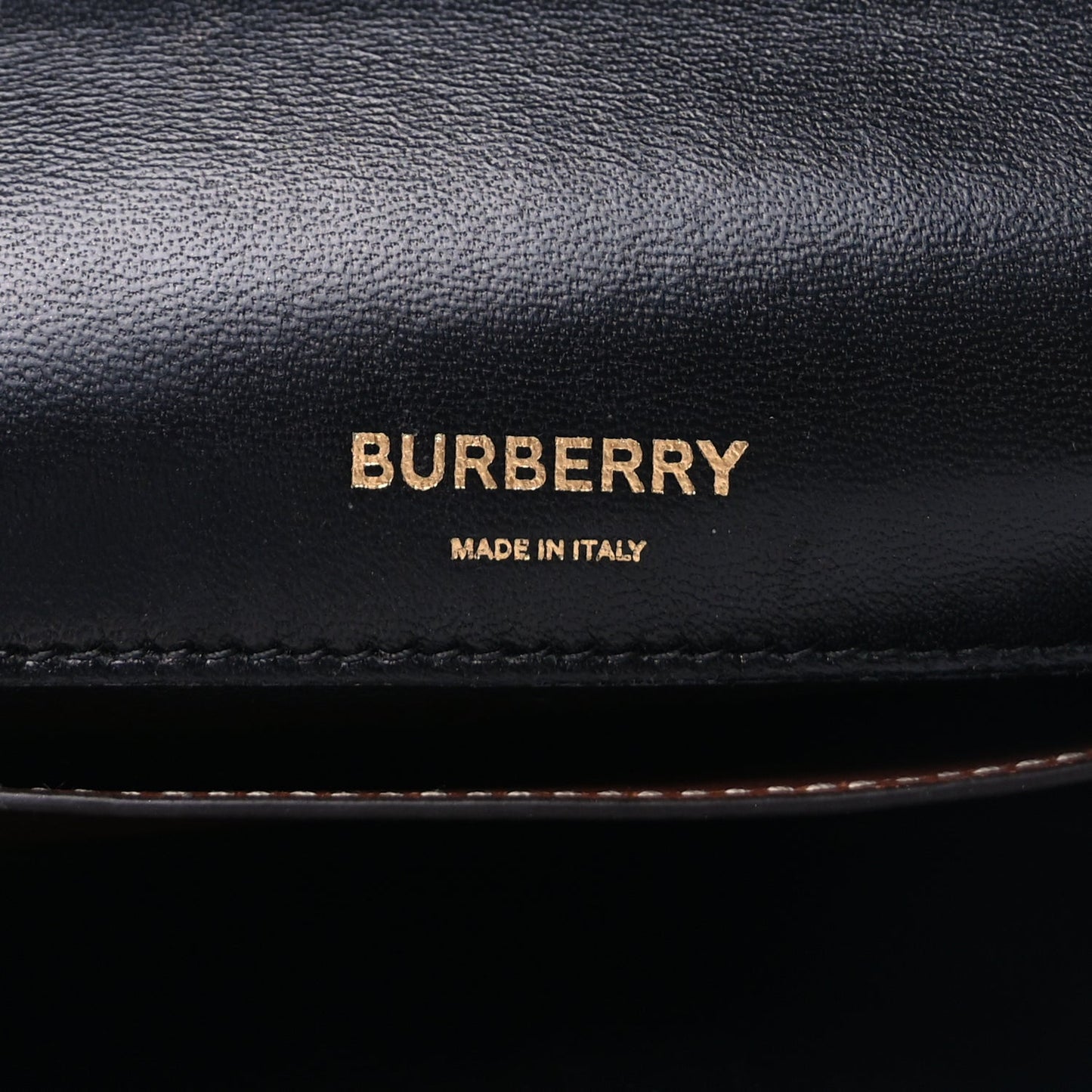 Burberry Sequin Small Lola Bag  Dark Birch