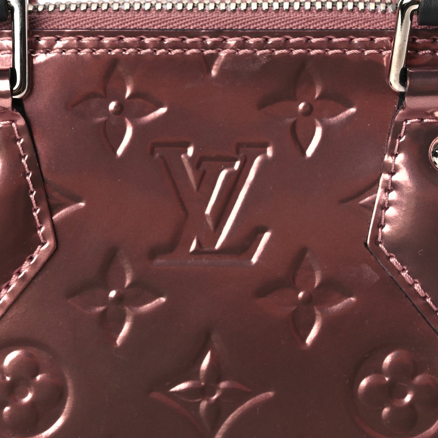 Louis Vuitton Vernis Alma BB Rose Cuivre