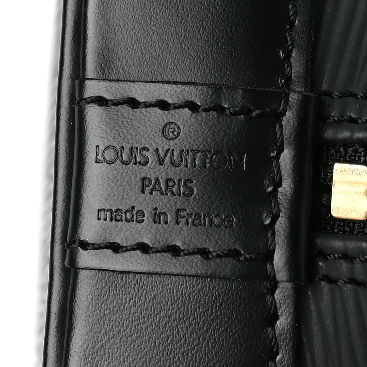 Louis Vuitton Epi Alma PM Black