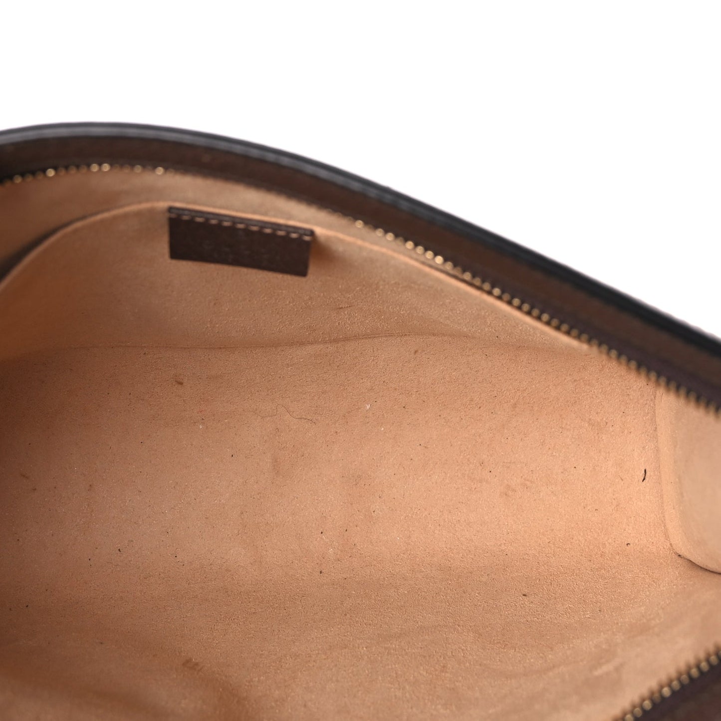 Gucci GG Supreme Monogram Web Ophidia Pouch Brown