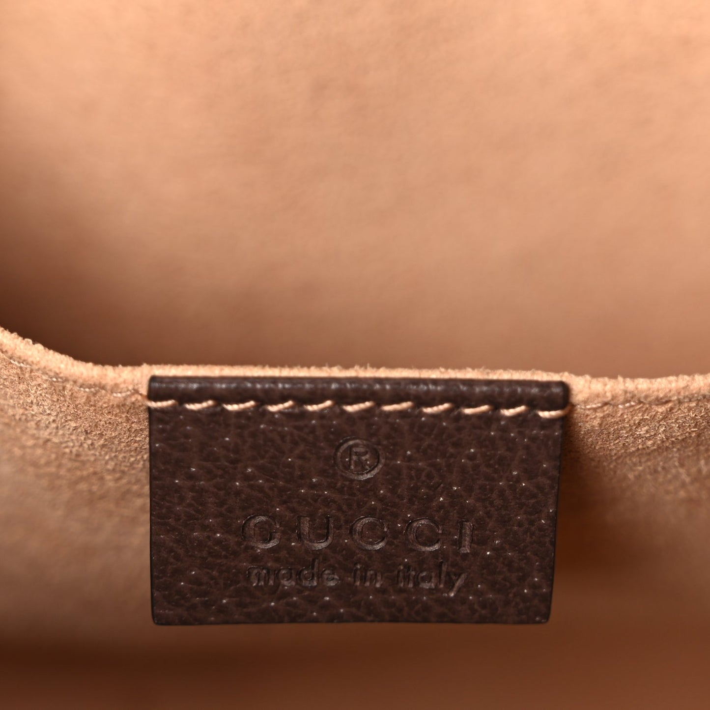 Gucci GG Supreme Monogram Web Ophidia Pouch Brown