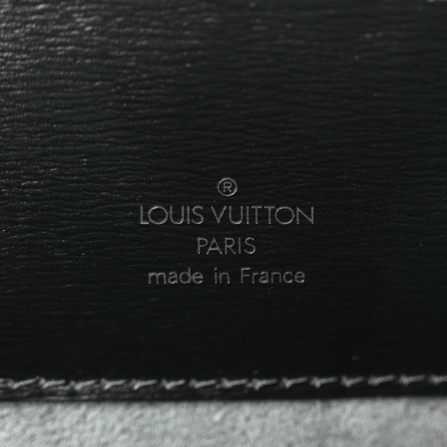 Louis Vuitton Epi Cluny Black