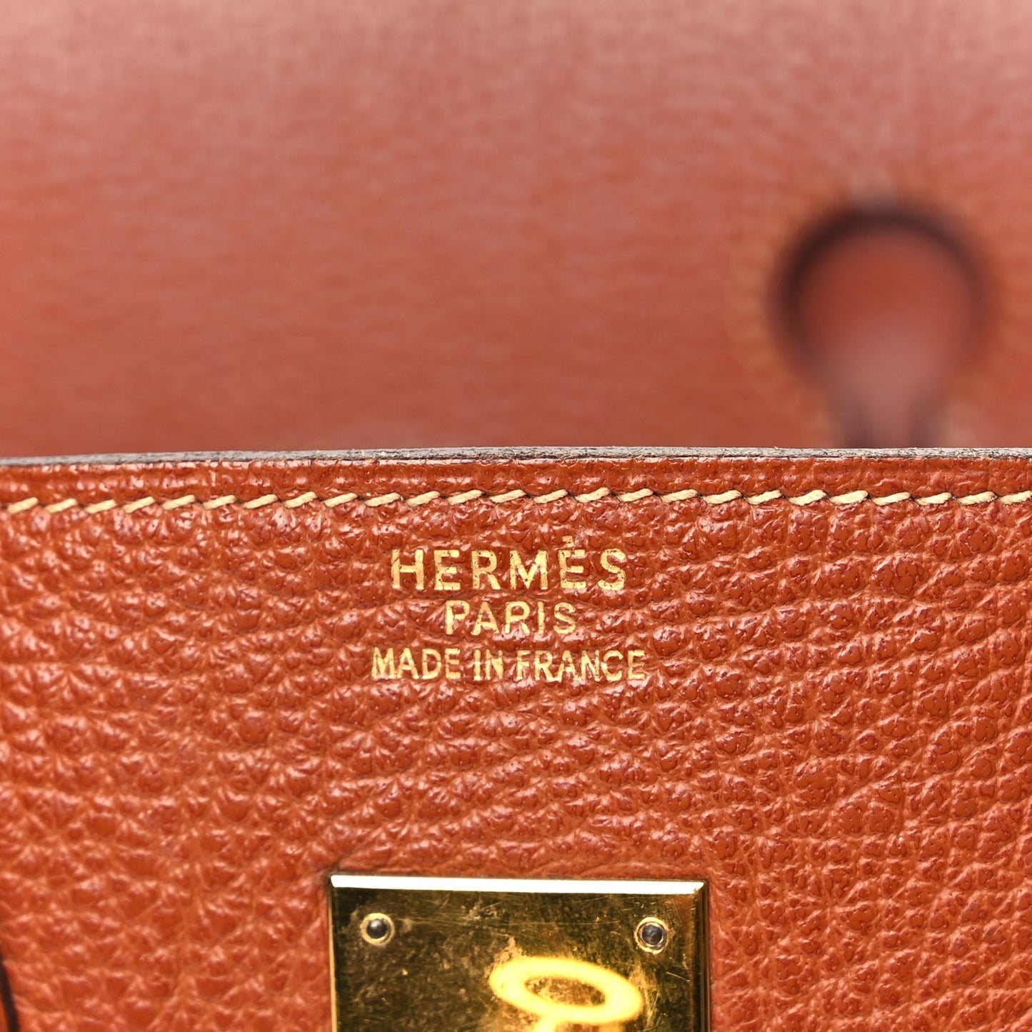Hermes Buffle Skipper Birkin 35 Noisette