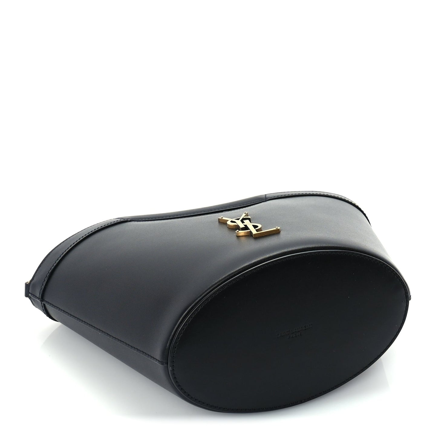 Saint Laurent Calfskin Mini Celia Tote Black
