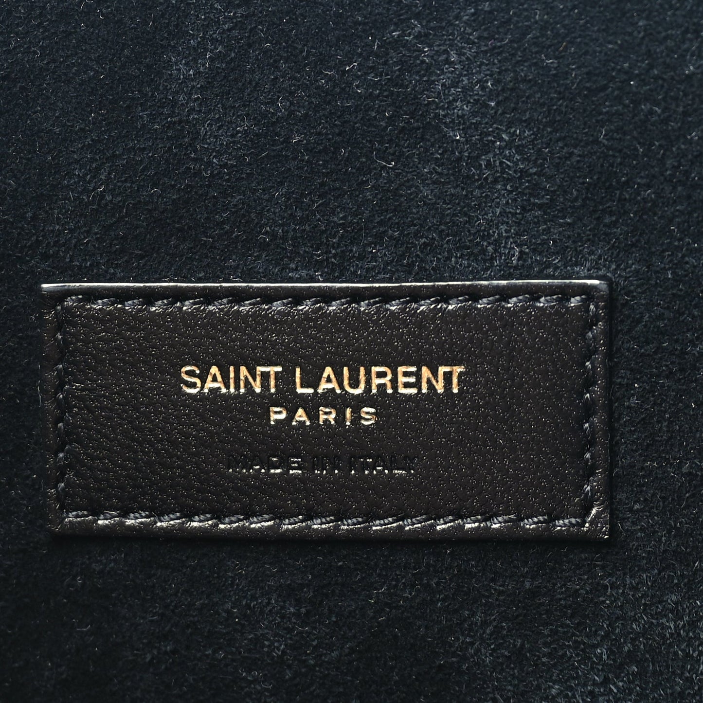 Saint Laurent Calfskin Mini Celia Tote Black