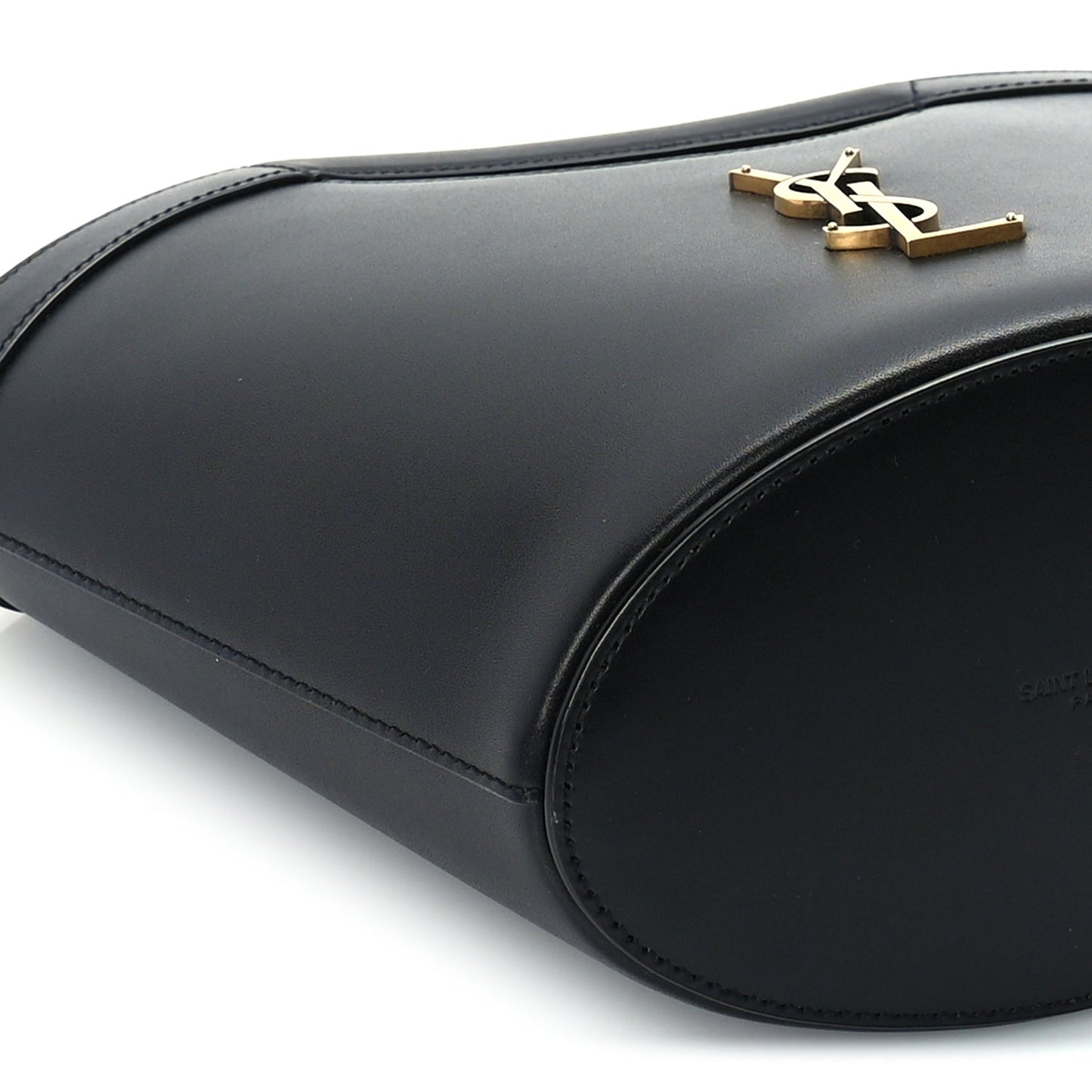 Saint Laurent Calfskin Mini Celia Tote Black