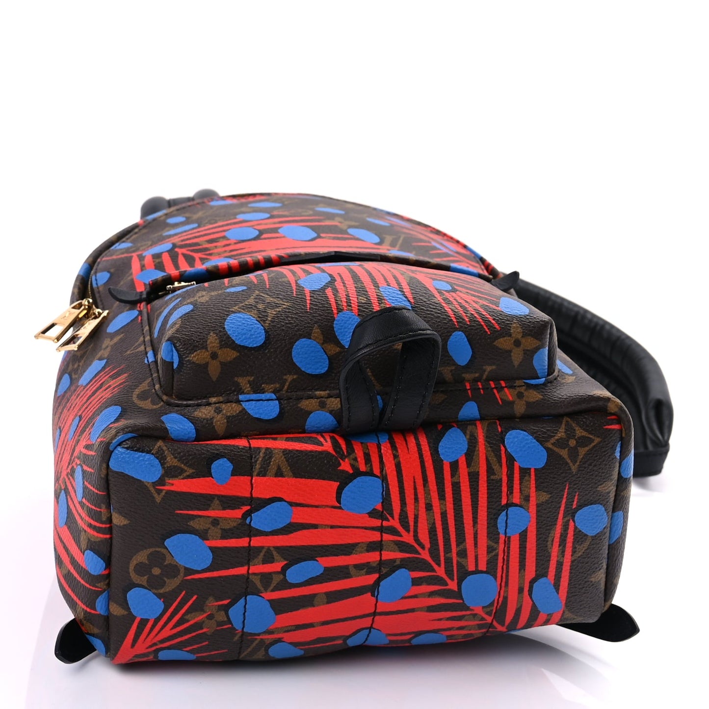 Louis Vuitton Monogram Jungle Dots Palm Springs Backpack PM  Coquelicot Denim