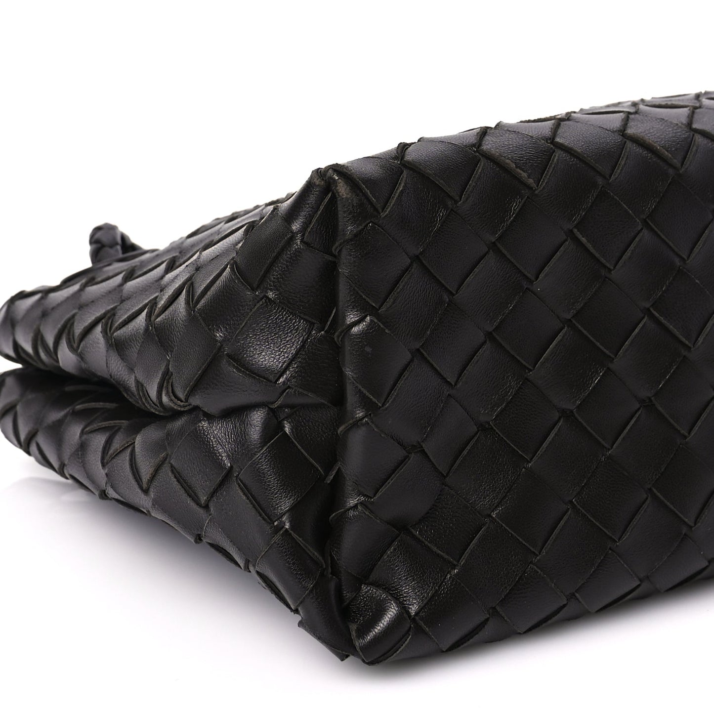 Bottega Veneta Nappa Intrecciato Small Andiamo Shoulder Bag Fondant