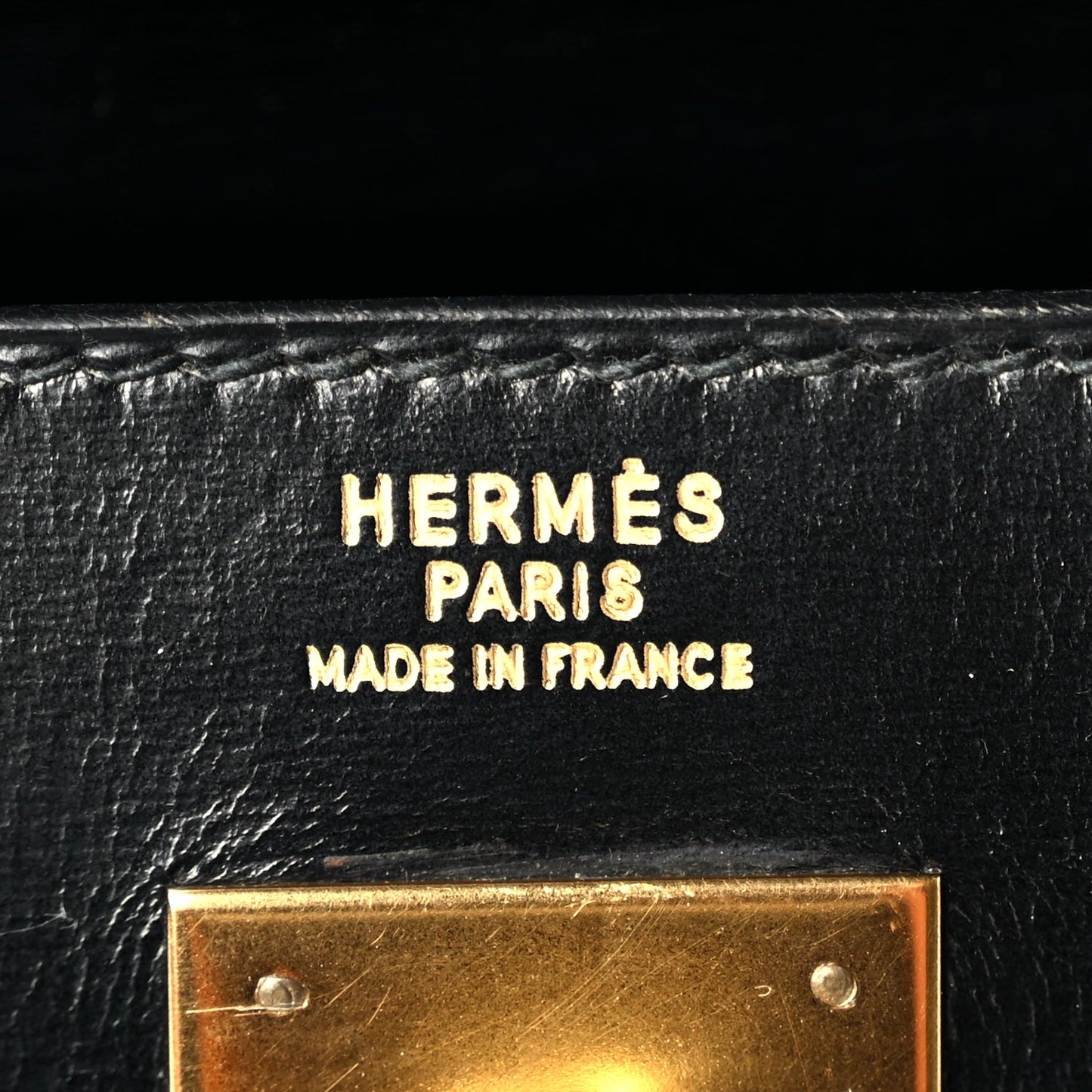 Hermes Box Kelly Sellier 32 Black