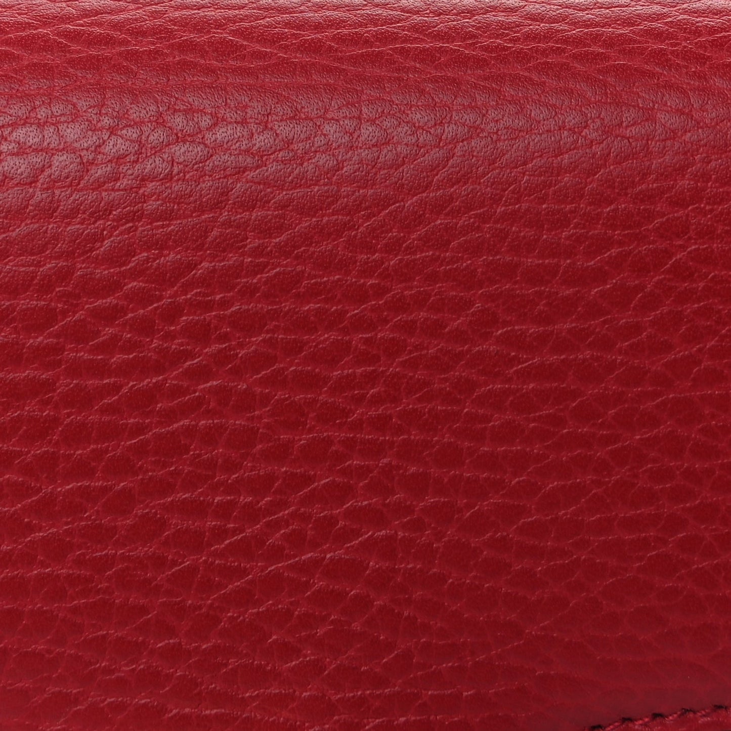 Gucci Dollar Calfskin Small Interlocking G Shoulder Bag Red