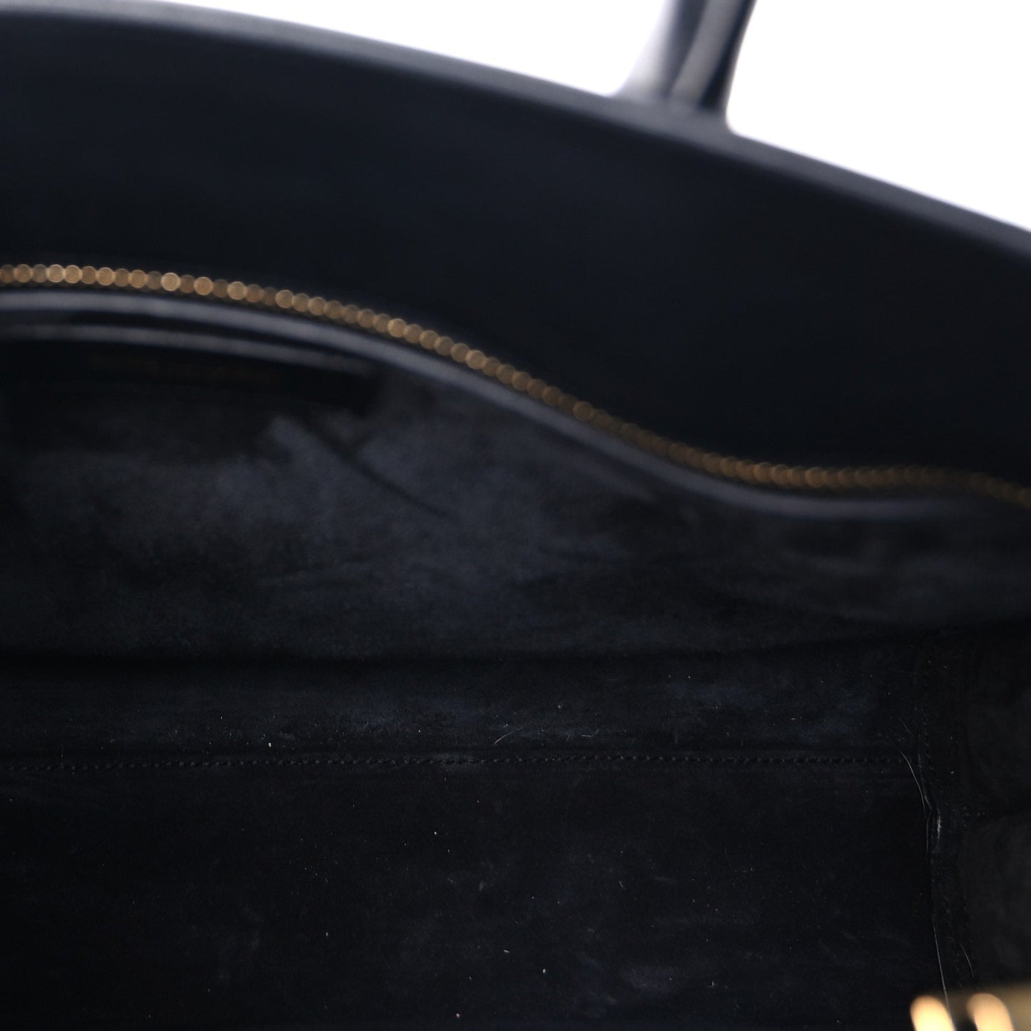 Saint Laurent Calfskin Small Sac De Jour Black