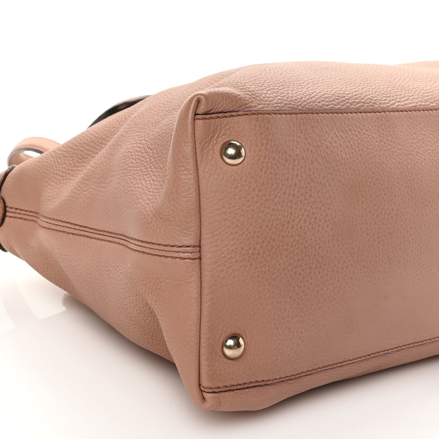 Gucci Cellarius Calfskin Small Soho Top Handle Satchel Pink