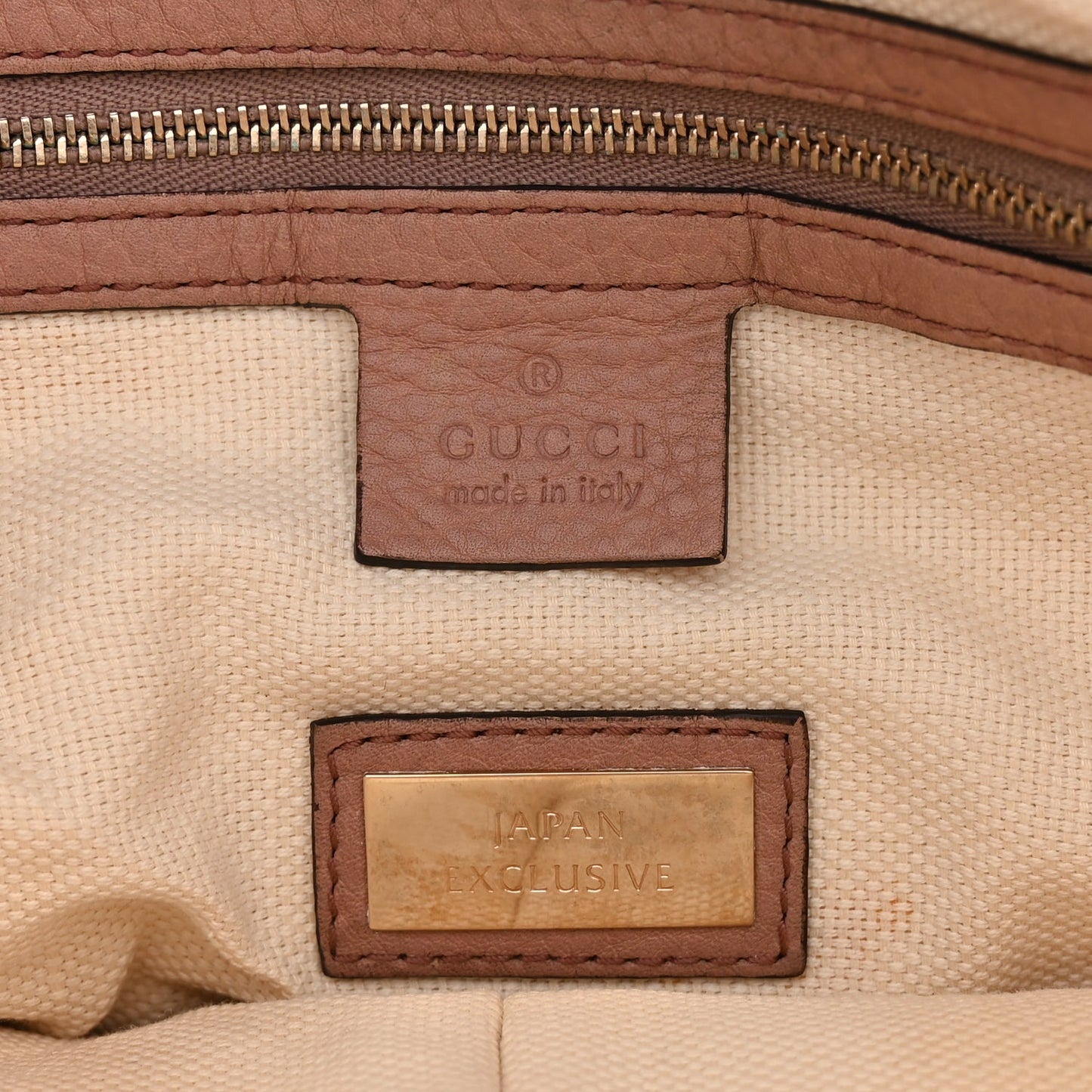 Gucci Cellarius Calfskin Small Soho Top Handle Satchel Pink