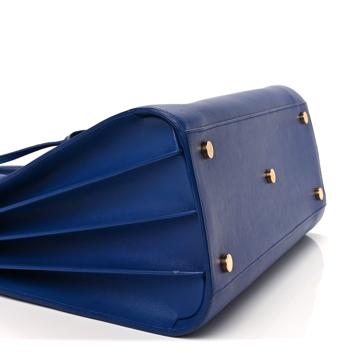 Saint Laurent Calfskin Small Sac De Jour  Outremer